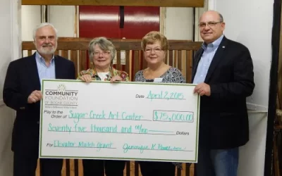 $75,000 Awarded to Sugar Creek Art Center