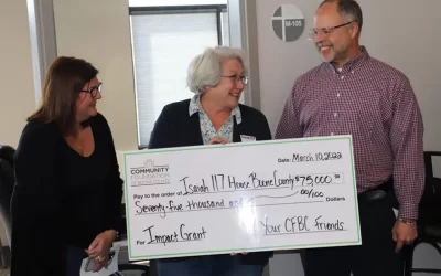 CFBC Kicks Off 2022 Impact Granting With $75,000 Grant to Isaiah 117 House Boone County